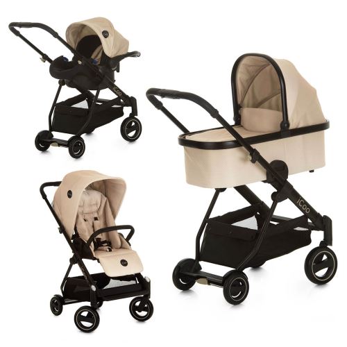 Poussette Acrobat XL Plus Trioset - Sahara Beige