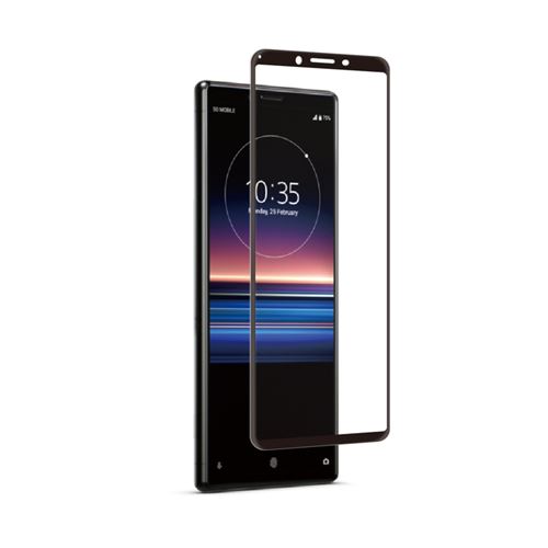 Verre trempé incurvé + applicateur pour Sony Xperia 5
