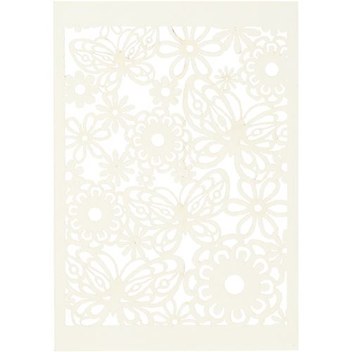 Creotime patron carton 10,5 x 14,8 cm 10 pièces crème