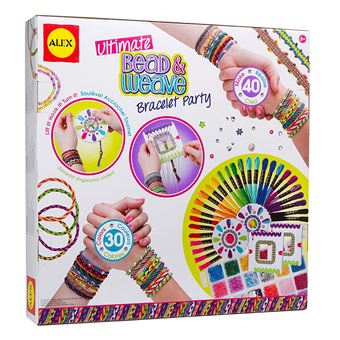 Kit créatif Alex Bracelets à perles et à tiser