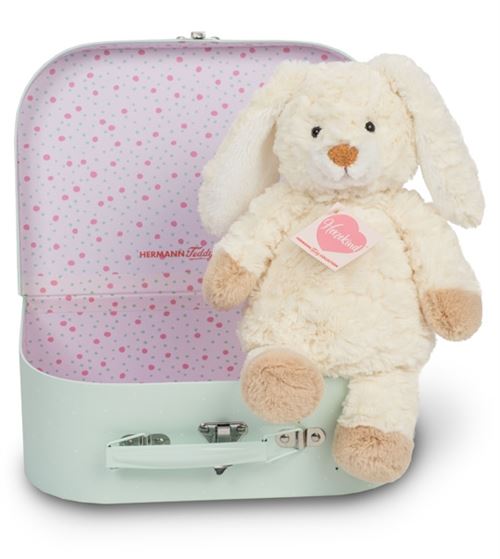 Coffret doudou et valise lapin Mohre