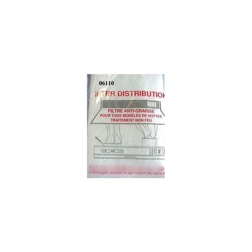 Gaggenau 1 Sachet (X2) Filtres Anti-Graisse,117X47Cm 140Gr/M² pour Hotte Divers Marques