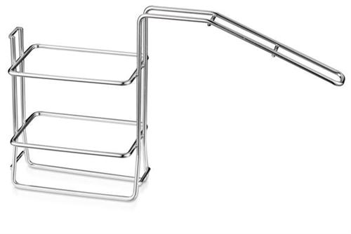Porte Brique de Lait pour Chauffe Brique - Casselin - - Acier inoxydable 74x287x176mm