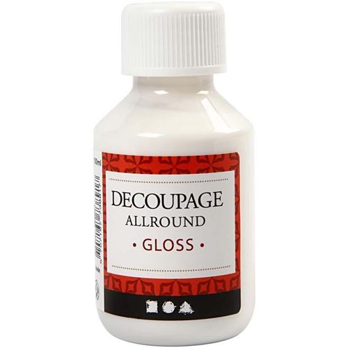 Creotime vernis de découpage à la colle brillant 100 ml