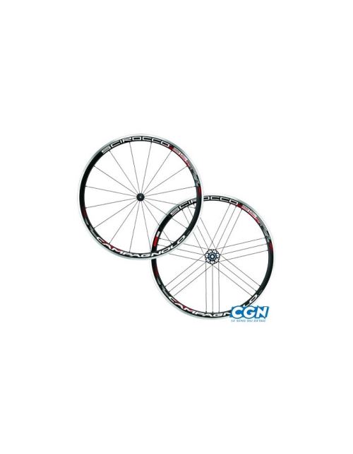 Roue route 700 (pr) campa scirocco c17 noir 11/10/9v. a pneu