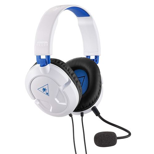 Casque gaming Recon 50P Blanc de Turtle Beach - PS4, Xbox One et PC