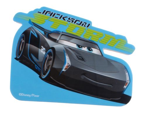 Disney Voitures 3 gomme géante Jackson Storm 10 cm bleu/gris