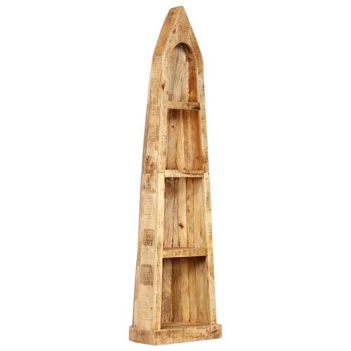 vidaXL Boekenkast 50x40x180 cm massief mangohout