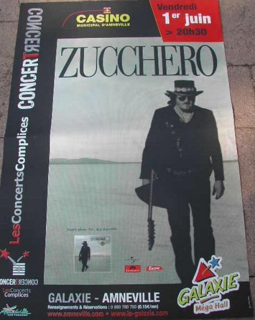 ZUCCHERO - 80x120 cm - AFFICHE / POSTER