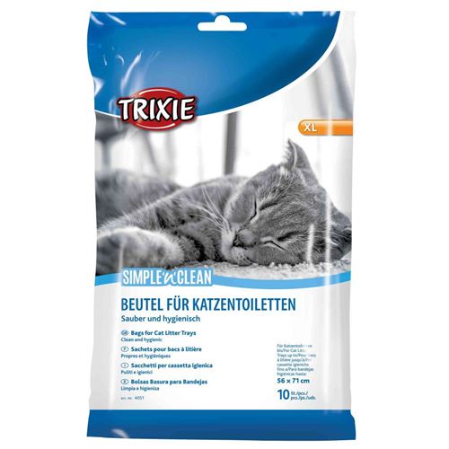 Sacs à litière Simple'n'Clean XL pour Bac à litière 56 × 71 cm - Trixie - TR-4051