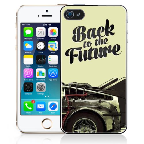 Coque pour iPhone 4/4S back to the future delorean
