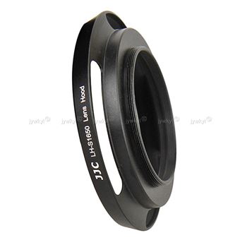 Qiilu Moonyeu Capucha para Lente, ES-62II Capucha para Lente DSLR de cámara para 50 mm f / 1.8 II con Tapa de Lentes