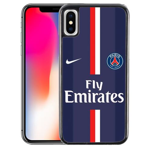 Coque pour iPhone XS paris saint germain psg fly emirate