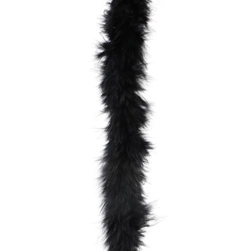 marabout plumes 15g 180cm noir - 100253