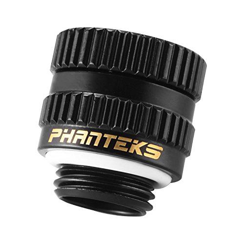 phanteks phanteks glacier m-f rotary fitting g1/4 noir noir
