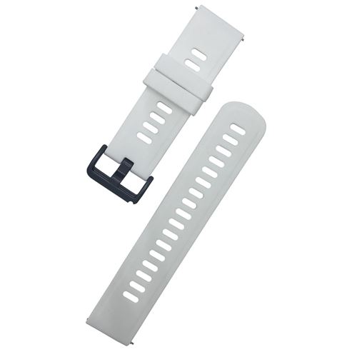 Non Communiqué Blanc Bracelet En Silicone Simple Pour Amazfit Gts 2