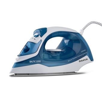 Taurus Baltic 2200 - Fer à vapeur - 2200 Watt - blanc/bleu - 1
