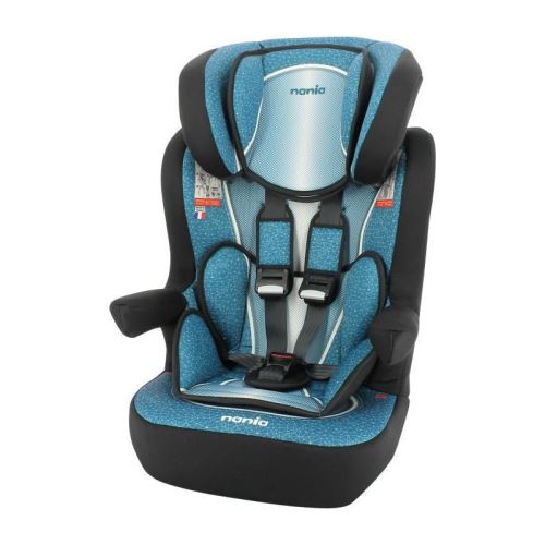 NANIA LUXE Réhausseur dossier isofix avec harnais i max LUXE isofix de 9 a 36 kg GR 1/2/3