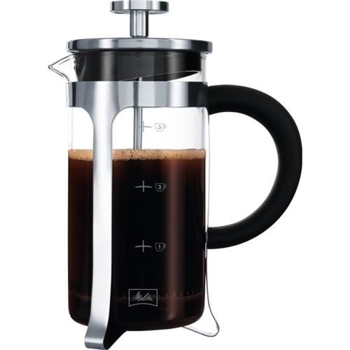 Melitta - Caftire Piston - Chrom - 3 Tasses