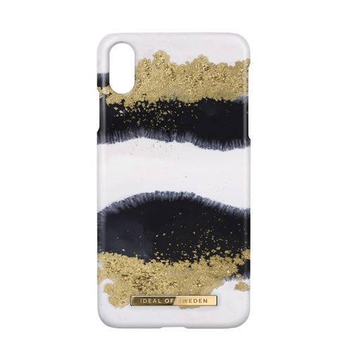 IDEAL OF SWEDEN Fashion Case S/S19 - Coque de protection pour téléphone portable - plastique - réglisse brillante - pour Apple iPhone X, XS