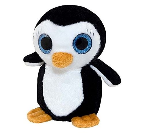 Peluche enfant bebe pingouin 15 cm - doudou animaux aquatiques - nouveaute
