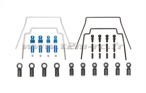 Tamiya America, Inc Kit de stabilisateurs avant arrière M05, TAM54239