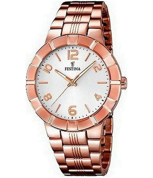 Montre Femme Festina Mademoiselle F16714/1 Boîtier et bracelet en acier de couleur or rose