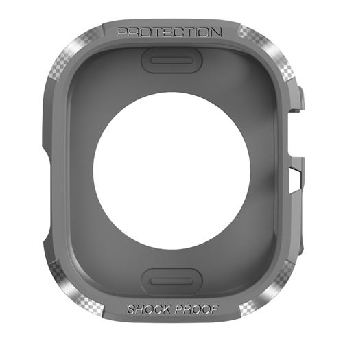 Avizar Gris Coque Pour Watch 8 7 45Mm Et 6 5 4 2 44Mm Et 3 2 1 45Mm Fibre De Carbone - Image 3