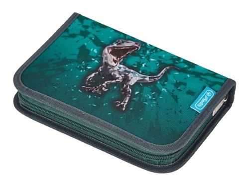 Herlitz - Trousse - 2 ailes - vert - rex vert