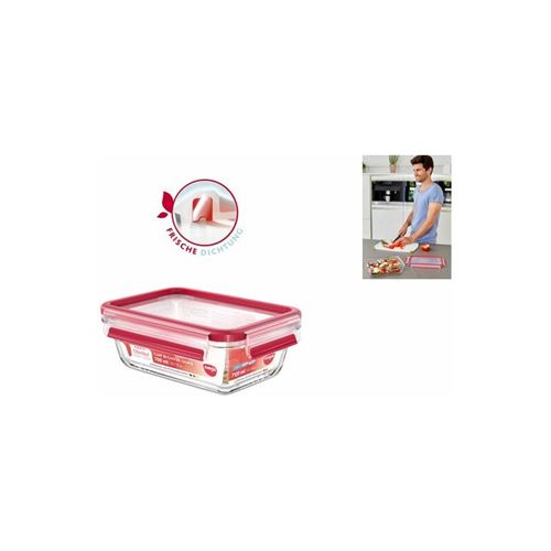 EMSA - Boîte de conservation - Rectangulaire - 2L - Rouge - Image 3