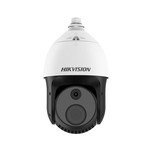 HIKVISION Cam&eacute;ra de s&eacute;curit&eacute; thermique IP Pro Speed Dome 256x192 VOx 7mm 1/2.8"" 4MP