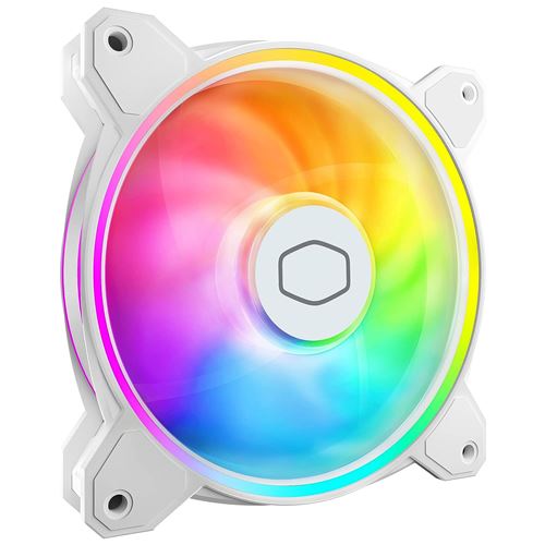 Cooler Master Blanc Masterfan Mf140 Halo² White Edition Boitier Pc Ventilateur 14 Cm - Neuf - Image 4