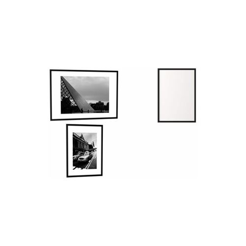 PAPERFLOW Cadre photo en aluminium, A2, noir