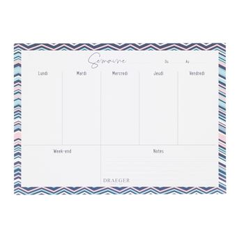 Planner Semainier - 52 Feuilles Détachables - Draeger Paris
