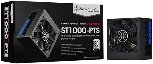 Unité D'alimentation D'énergie Silverstone Sst-st1000-pts 1000 W 20-pin Atx Atx Noir