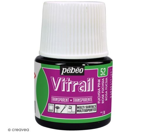 Pebeo Peinture Vitrail Transparente - 45 Ml - Image 2