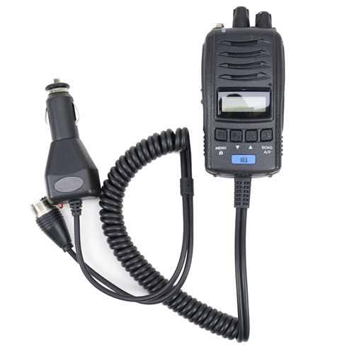 Radio CB portable TTi TCB-H100, alimentation 12V / 24V