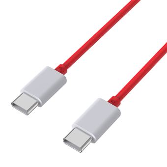 Cable charge rapide USB-C USB-C 1m pour OnePlus 11/10 Pro/8 Pro/8/7T Pro/6T/6/5T/Nord CE 3 Lite/Nord CE 2/Nord 2T/Ace Phonillico® - 1