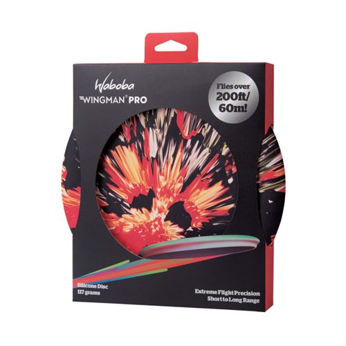 Disque de lancer en silicone Wigman Pro - Waboba - Coloris al&eacute;atoires