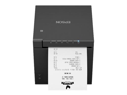 Epson TM m30III - Imprimante de reçus - thermique en ligne - Rouleau (7,95 cm) - 203 x 203 ppp - jusqu'à 300 mm/sec - hôte USB 2.0, USB, USB-C, LAN, Wi-Fi(ac), Bluetooth 5.0 - outil de coupe