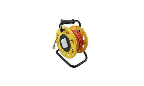 Logilink cq3060s enrouleur de câble réseau avec prises 6a stp rj45keystone 60m