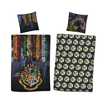 Parure De Lit En Microfibre Harry Potter, 140 X 200 Cm