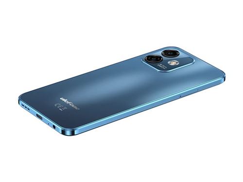 Ulefone Note 16 Pro - 4G smartphone - double SIM - RAM 8 Go / Mémoire interne 128 Go - microSD slot - Écran LCD - 6.52 - 1600 x 720 pixels - 2x caméras arrière 50 MP, 2 MP - front camera 8 MP - bleu sérénité