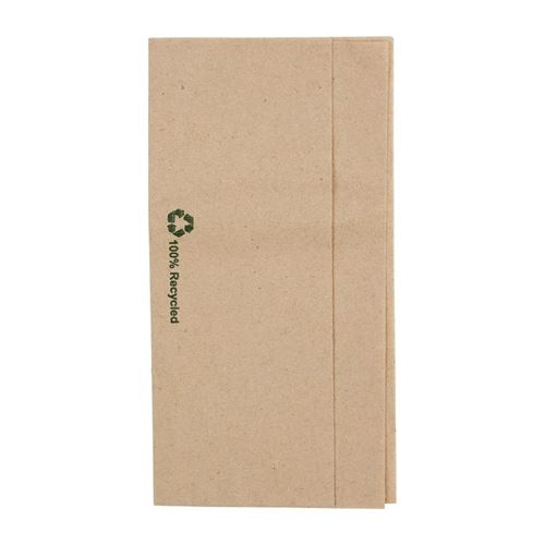 Serviettes Kraft Recyclées Pliées, Recyclable pour Distributeur 320x300 mm   x  6000   Fiesta
