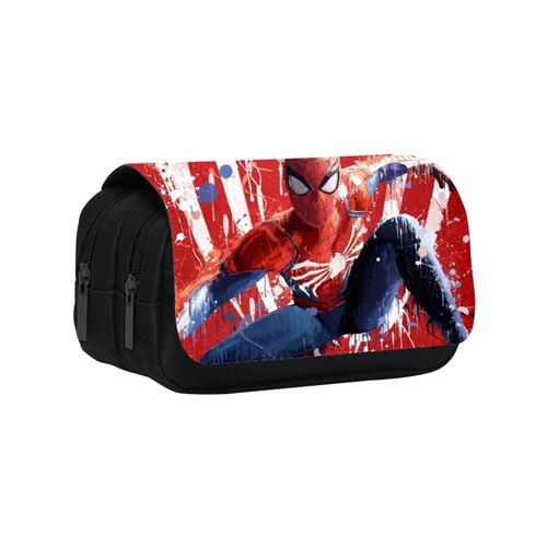 Trousse à crayon Spider Man pour Garçon et Filles (PC5482) 20x10x7.5 cm Multicolore