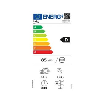 BEKO Lave vaisselle 60 cm DVN06430S