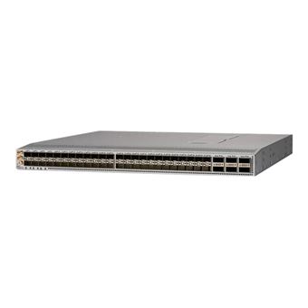 Cisco Nexus 93180YC-FX3 - Commutateur - C3 - Géré - 48 x 1/10/25 Gigabit SFP+ + 6 x 40/100 Gigabit QSFP28 - Montable sur rack - 1