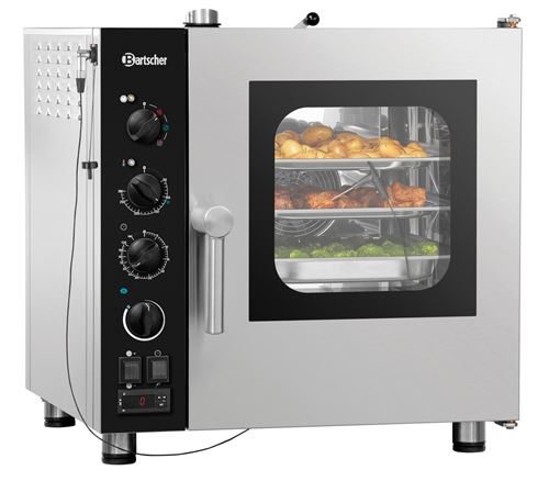  Four Mixte &agrave; Vapeur Professionnel Silversteam2 5230M 5 Niveaux