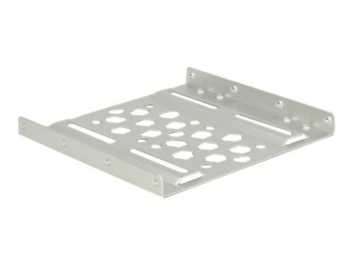 Delock Installation Frame - Storage bay adapter - 3,5 tot 2,5 - zilver
