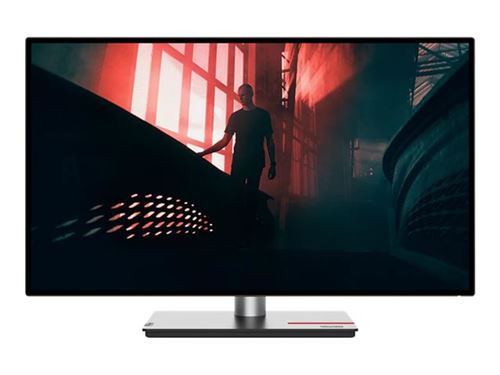 Lenovo ThinkVision P27q-30 - Écran LED - 27 - 2560 x 1440 QHD @ 60 Hz - IPS - 350 cd/m² - 1000:1 - 4 ms - HDMI DisplayPort - noir corbeau